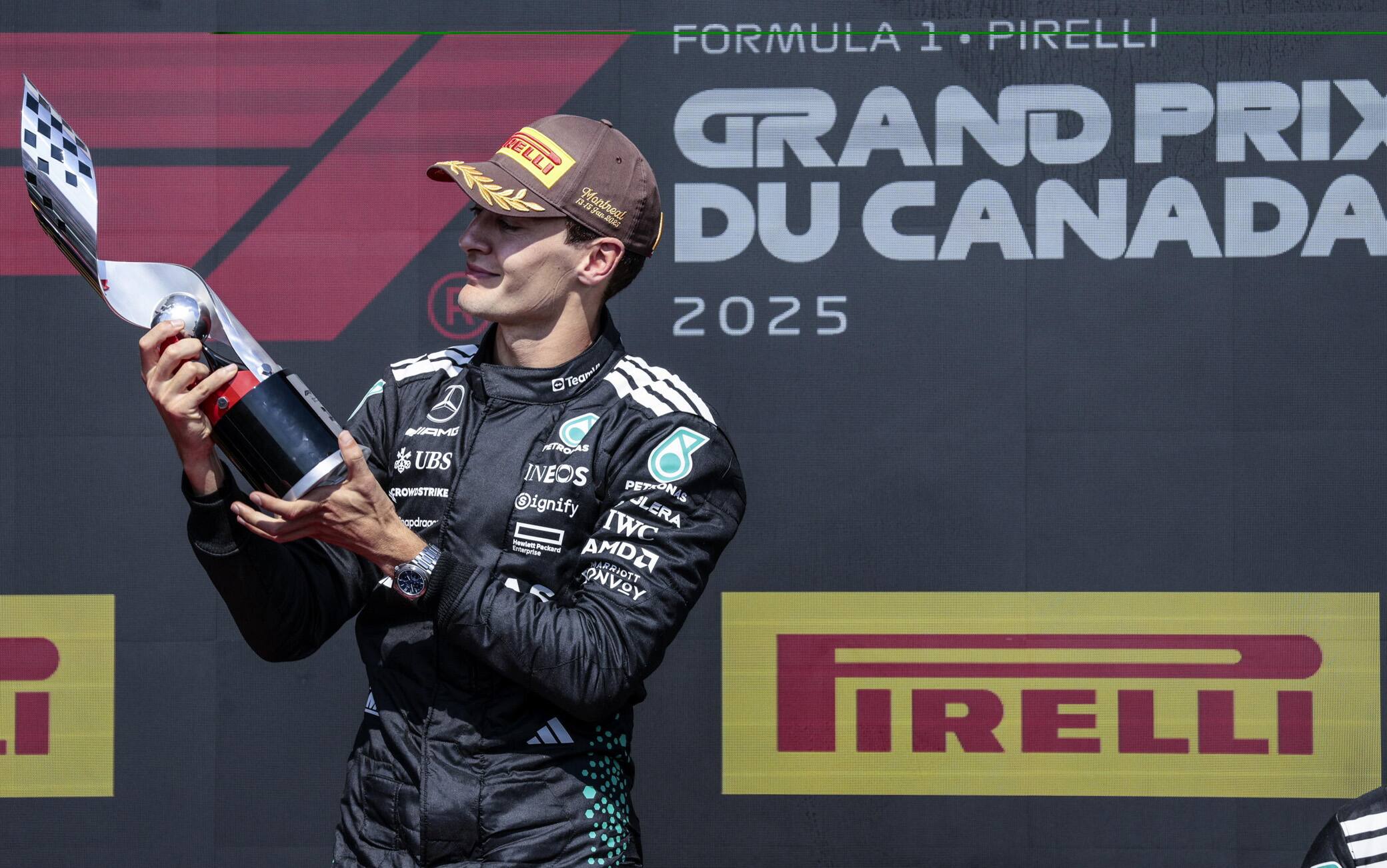 Russell en patron, Antonelli déjà sur le podium !